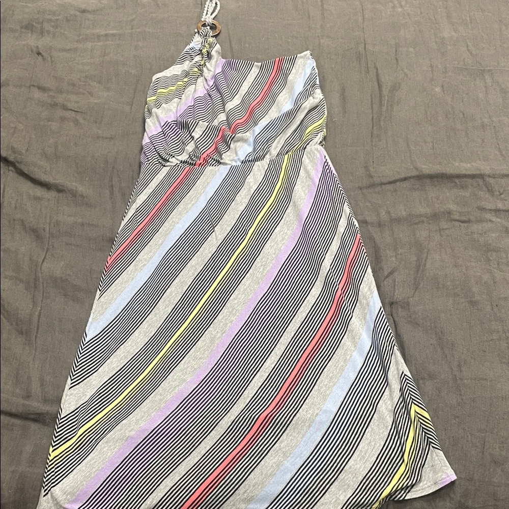 Ella Moss Multicolor One Shoulder Dress